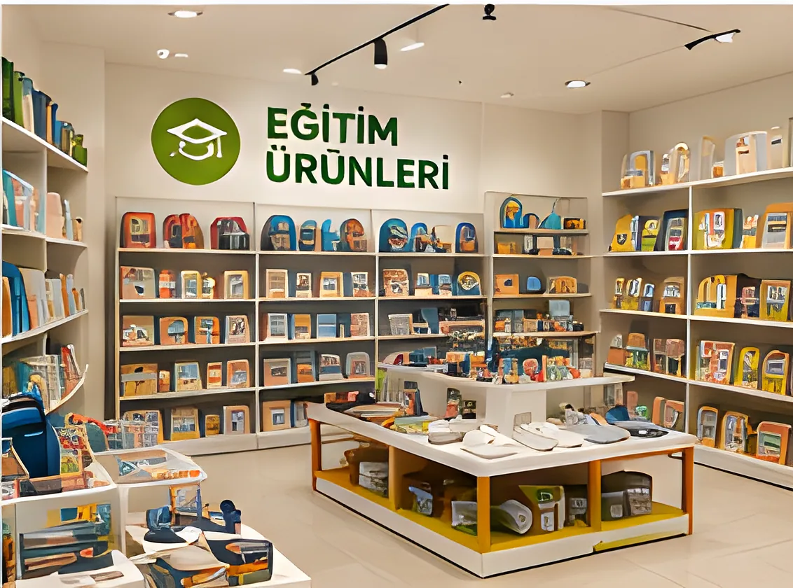 Okul Store eğitim ürünleri reyonu